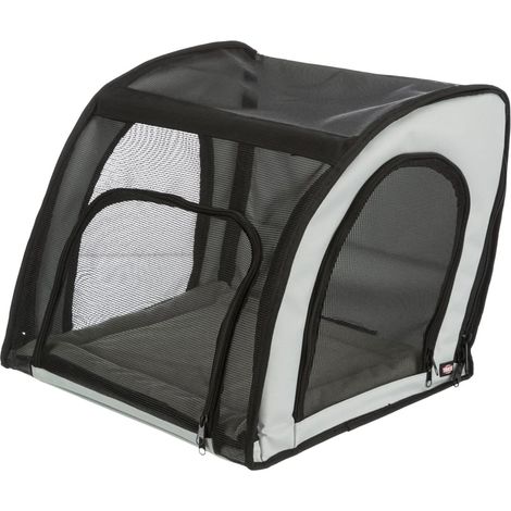 Silla de coche para mascotas gris y negro 44x40x37 cm TRIXIE (1/5)