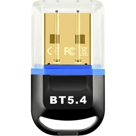 Compatible avec l'adaptateur sans fil USB 5.4, convient pour les souris, claviers, haut-parleurs et récepteurs/émetteurs audio sans fil pour PC. (1/4)