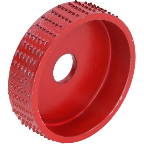 Holzbearbeitungsscheibe aus Wolframstahl, Schleifscheiben, Formscheiben für Winkelschleifer, 75 mm, Rot (1/5)