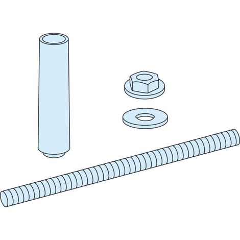 LINERGY LGYE 12 Distanzstücke für Längen von 3200-4000 mm und hohe Festigkeit.