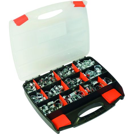 KLIPPER - Collier à oreilles de 9 à 34mm - coffret de 345 pcs - 26535 - Ce produit de marque KLIPPER est neuf. (1/3)