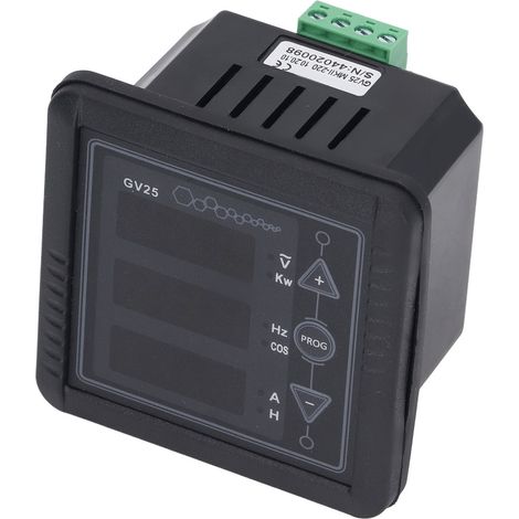 Multimètre numérique digital ABS IP54 Testeur de tension courant fréquence 85-265V (1/5)