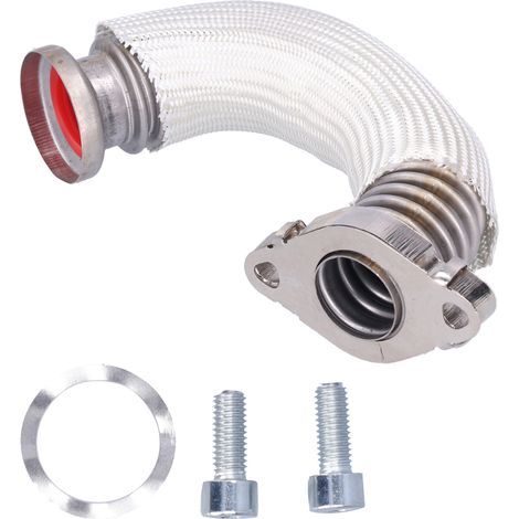 Tbest Kit de Soupape Tourbe de Tuyau de Refroidissement 55202704 Remplacement Highgrade Metal Durable Direct Fit pour Astra H Zafira B Vectra Signum 1.9. (1/5)
