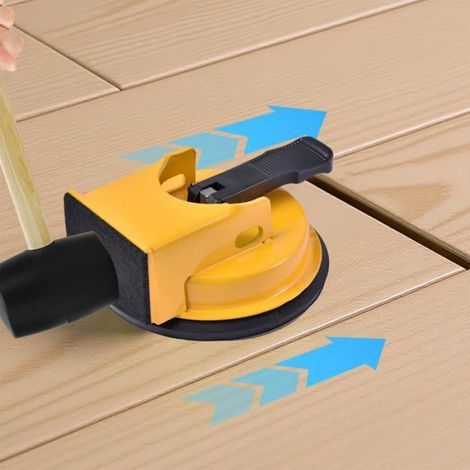 Saugnapf-Bodenverleger – 1 Stück, für den harten Einsatz – Für Sockelleisten, Hotels, Apartments, Hotels usw. (1/5)