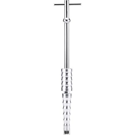 Extracteur de main de marteau coulissant, outil de débosselage de corps de conception ergonomique robuste en forme de T pour moto de réfrigérateur (1/5)