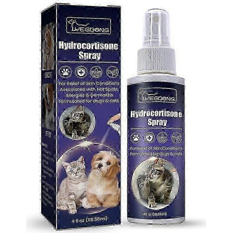 Nouveau spray à l'hydrocortisone pour soulager les démangeaisons des chiens et des chats (1/4)