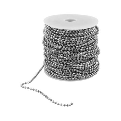 Cadena de bolas 50 metros - 3.2mm x 50m, LOGUI (1/4)
