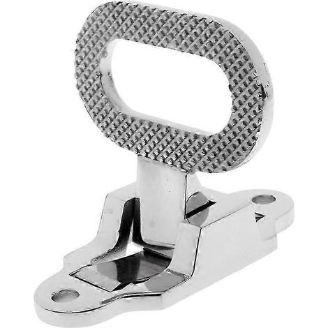 Marchepied de mât pliable en acier inoxydable non 316, 108 x 81 mm, motif diamant, pour bateau, yacht, voiture ou camping-car (F JG) (1/5)