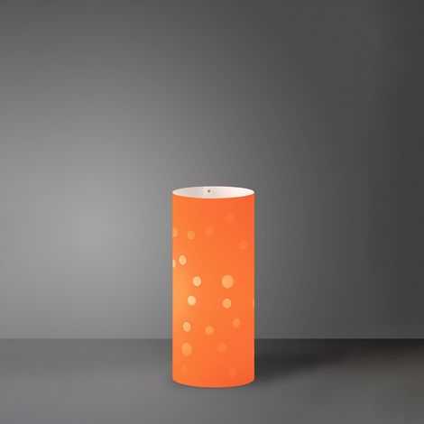 Lampada Da Scrivania-Ufficio Moderna Pois Polilux ® Arancione 1 Luce E27