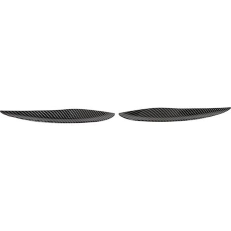 1 paire de pneus de roue bande à sourcils 23 cm gauche droite anti-collision résistant aux rayures anti-décoloration garde-boue évasé garniture de lèvre pour Accord Civic style fibre de carbone (1/5)