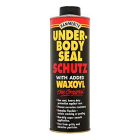 Hammerite Underbody Seal with Waxoyl Protection – 1 Litre Schutz for Rust Prevention and Vehicle Underbody Protection (1/3)