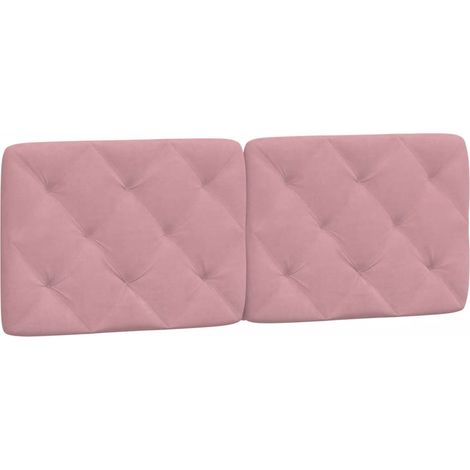 Maison Exclusive - Cuscino Testiera Rosa 120 cm in Velluto