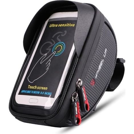 Supporto da manubrio per moto/bicicletta, custodia impermeabile per cellulare e GPS (1/4)