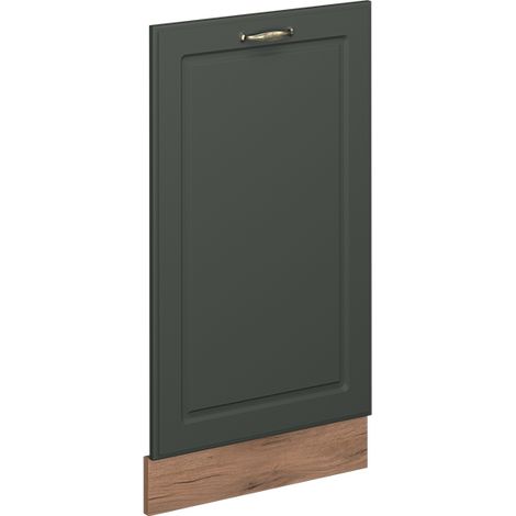 Façade de lave-vaisselle Fame-Line, Vert Or Campagne, 45cm sans PT, Vicco