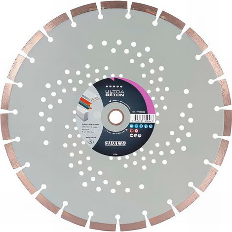 Sidamo - Disque Diamant Ultra Beton - D. 350 X 25,4 X H 12 (1/3)