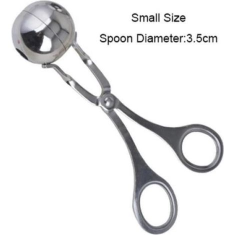 APPAREIL A FARCIR - AIGUILLE A BRIDER taille S Clip de fabricant de boulettes de viande en acier inoxydable boule de poisson boule (1/4)