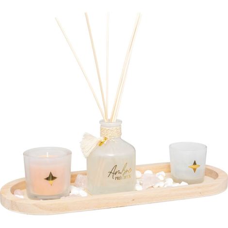 Coffret 4 Pièces senteur "Wild Romance" Atmosphera