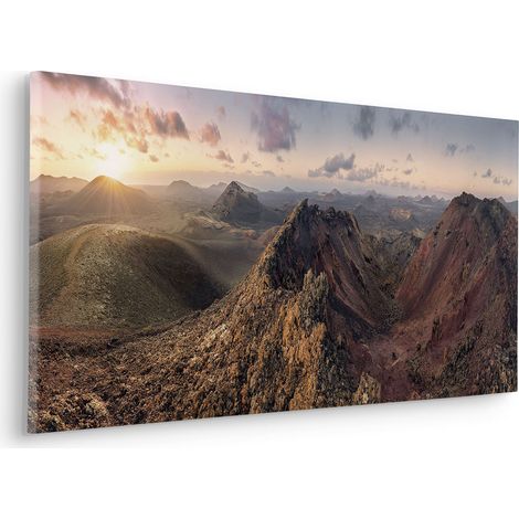 Komar Canvasbild Primeval Days - 40 x 90 cm - Bild auf Keilrahmen - Naturmotiv