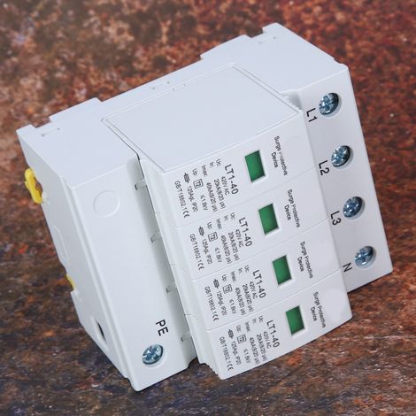 White Arc 4P LT140 40kA AntiThunder Modulares Überspannungsschutzgerät (1/5)