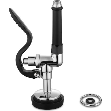 Commercial Faucet Sprayer, Commercial High Pressure Flushing Sink Sprayer, Durable Faucet Spray Valve Assembly, Essential Accessory for Cleaning Vais (1/5)