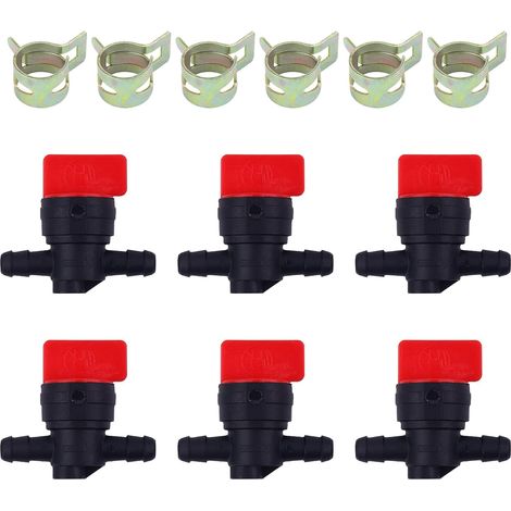 Valve de robinet d'arrêt de carburant pour 698180 494539 692586 698181 96193GS - 1/4 pouce (1/5)