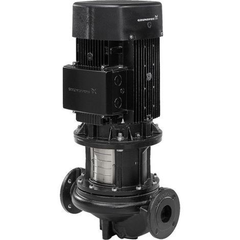 Grundfos Trockenläuferpumpe TP 125-160/4 A-F-A-BQQE-MW3, 3x380-420D/660-725YV 14,3/8,3A 16 bar 16m 190,1m3/h, IE3 (1/3)
