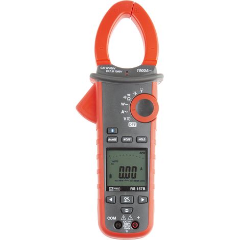 Pince multimètre 157B RS PRO, 1kA ac ( Prix pour 1 ) (1/3)
