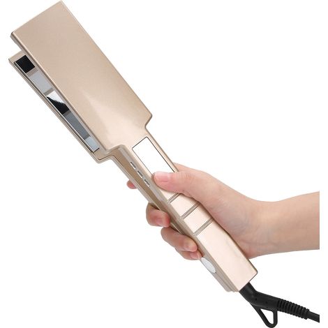 Lisseur à Cheveux Professionnel avec Plaques Céramiques, Chauffage Express et Thermostat Réglable, 110‑240V pour Voyage (1/5)