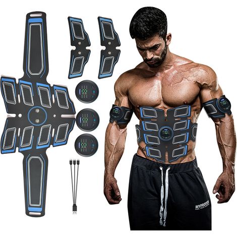 Abdominal Muscle Stimulator, Men's Smart Fitness EMS Machine (1/5)