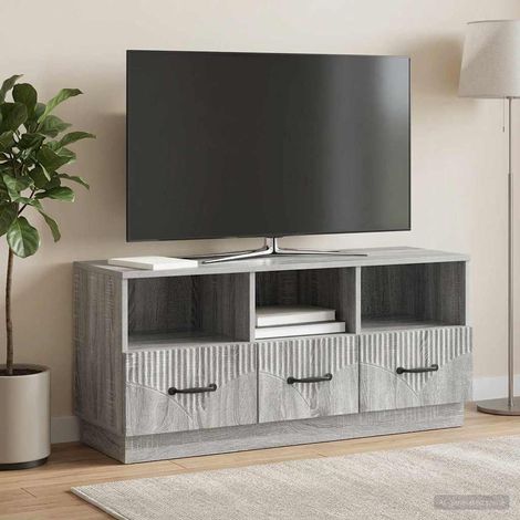 vidaXL Mobile TV Grigio Sonoma 102 x 34,5 x 47 cm Legno (1/5)