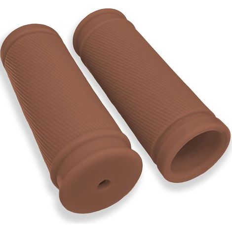 Manillar para bicicleta × 6,puños de goma antideslizantes y resistentes a los golpes,juego de 3 pares,diámetro de montaje: 22 mm (1/5)