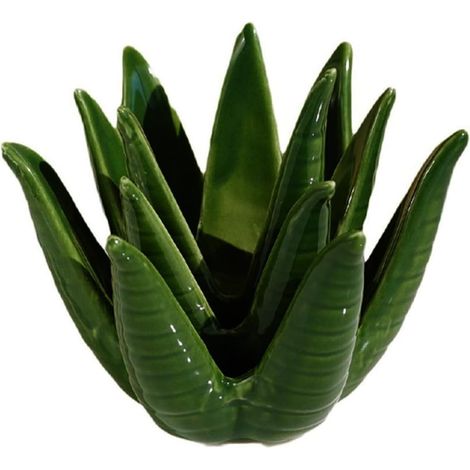 Plateau à Bijoux en Céramique Cactus 1 Pièce, Porte-bijoux Créatif, Présentoir Multifonction pour Bagues et Boucles D’oreilles, Organisateur Décoratif pour Bureau et Chambre (1/5)