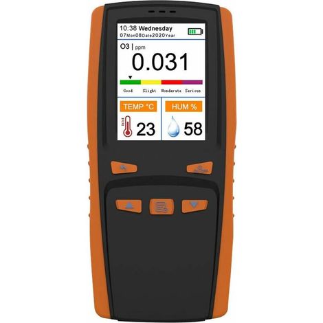 RHG Analyseur d'ozone Portable multifonctionnel O3 compteur d'ozone détecteur d'air capteur intelligent compteur d'ozone moniteur de Pollution de la qualité de l'air