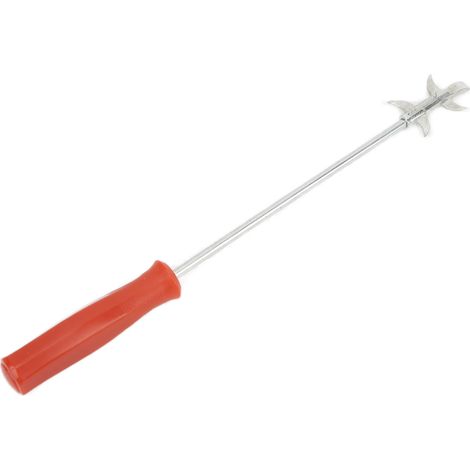 Crochet de nettoyage de pneus de voiture portable multifonction en alliage de zinc, outil de retrait de pierres pour pneus en caoutchouc (1/5)