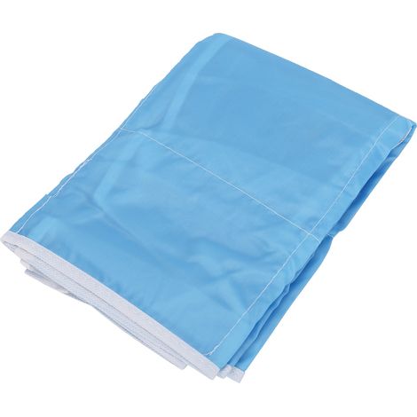 16 casiers de rangement pour chaussures, chaussettes et sous-vêtements, organisateur suspendu bleu pour porte ou armoire (1/5)