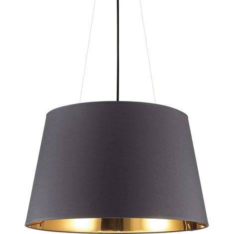 Ideal Lux Nordik - 6 Light Dome Deckenpendelleuchte Schwarz (1/2)