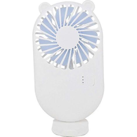Mini ventilateur USB portable (blanc) (1/5)