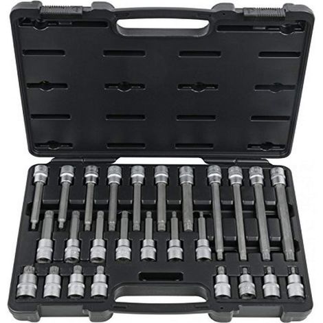 KS Tools 911.1635 1/2" Serie di chiavi a bussola XZN®, 26 pz