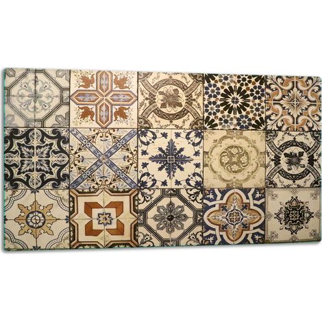 Tagliere della lastra di vetro 52x30 mosaico (1/5)