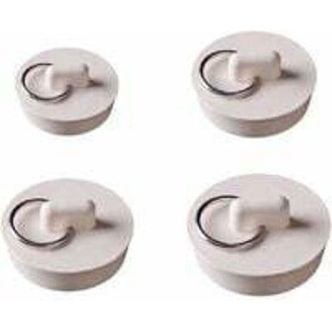 4 Pièces Bouchons d'évier en Caoutchouc avec Anneau de Suspension Bouchons de Vidange de Cuisine Bouchons d'évier Bouchons de Bain pour Cuisine, Salle de Bain, Baignoire, Lavabo, évier (4 Tailles) (1/5)