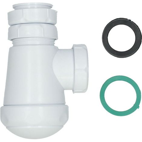 Fontastock FSKFSI001 sifone tipo bottiglia corta estensibile 1-1/2" 32/40 (1/3)