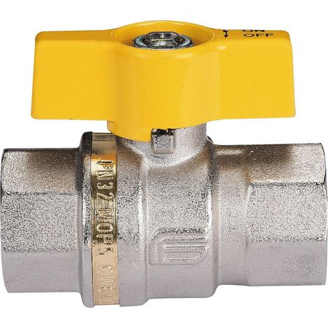 Effebi Gas-Kugelhahn ATHENA IG/IG, DN 15 1/2", Messing