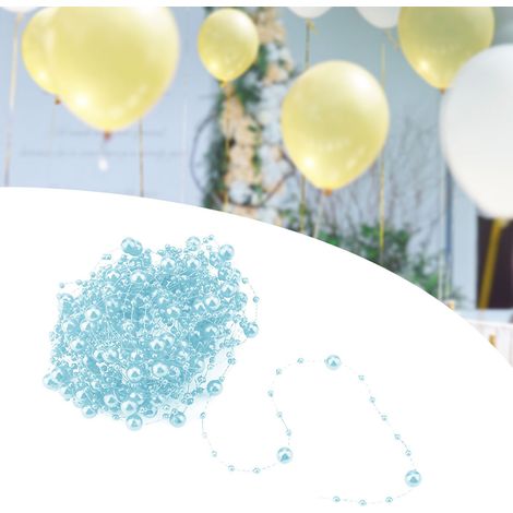 Perles Bleues Artificielles pour Pêche et Décoration - 10M pour DIY Mariage et Fêtes (1/3)