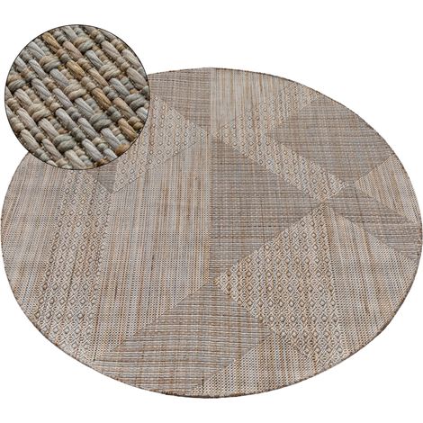 Alfombra de pasillo con refuerzo de goma 100 cm STARK beige beige 100x1000 cm (1/5)