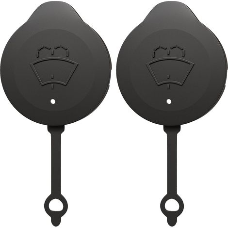 2 pièces de couvercles de réservoir de lave-glace, couvercle de réservoir pour système de lave-glace, plaque de protection en plastique gris pour réservoir de lave-glace 289131HA3A, pour Nissan (1/5)