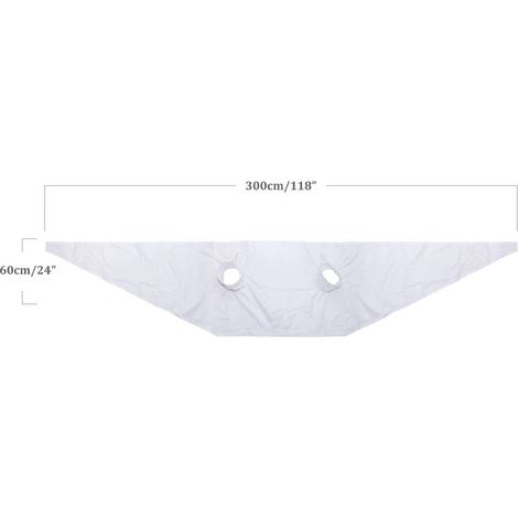 VP Universal-Fensterdichtung für mobile Klimageräte, universelle Dichtungsleiste, Dichtmasse, geeignet für 300 cm breite, eingelassene Drehkippfenster, einfache Montage (1/5)