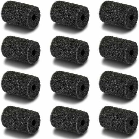 Brosse En Mousse Pour Robot De Piscine - Diamètre Extérieur 4,3 Cm - Diamètre Intérieur 1,4 Cm - Longueur 7,3 Cm - Lot De 12 (1/5)