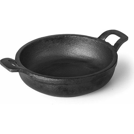 Lacor Magma Casseruola Rotonda in Ghisa, Nero, 12 cm (1/2)