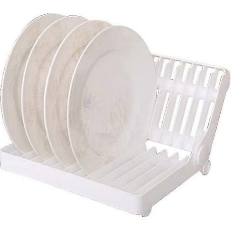 Égouttoir à vaisselle, support de rangement de cuisine, présentoir pour assiettes et tasses, égouttoir, organisateur de rangement de cuisine (1/5)