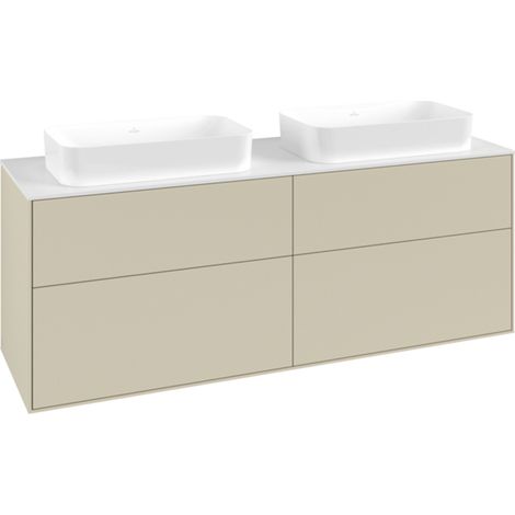 Villeroy & Boch Finion Waschtischunterschrank, 4 Auszüge, für 2 (1/2)